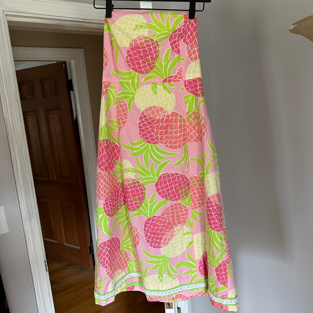 Lilly Pulitzer size 10 strapless sundress NWT